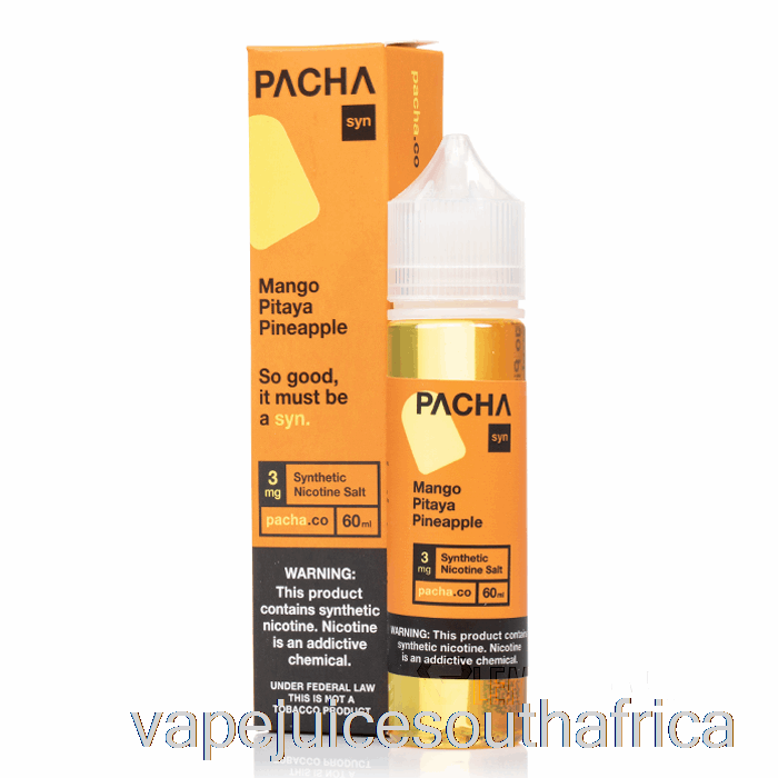 Vape Juice South Africa Mango Pitaya Pineapple - Pachamama - 60Ml 6Mg